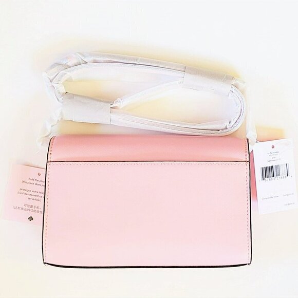 NWT Kate Spade Staci Saffiano Flap Shoulder Crossbody Bag - Picture 9 of 11